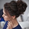 Prom buns for long hair