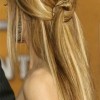Prom hairstyles for long straight hair down