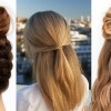 Easy to do at home hairstyles