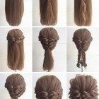 Quick easy updos for long thick hair