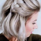 Cute simple updos for short hair