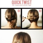 Easy pretty hairstyles for short hair