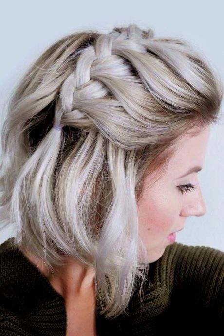 Easy to make hairstyles for short hair