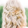 Simple bridal hairstyles for short hair