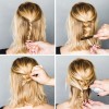 Very simple hairstyle