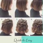 Easy and new hair style