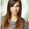 Haircuts for long thick hair with side bangs