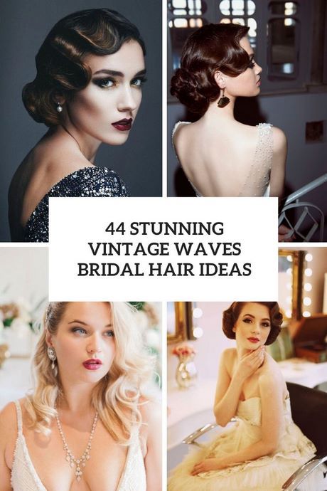 Retro waves hairstyle