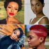 Cute short hairstyles for black females 2024