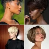 Latest short hairstyle for women 2024