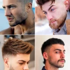 Mens hairstyles short 2024