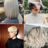 Platinum blonde hairstyles 2024