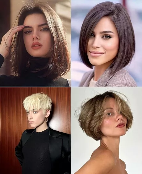 Trendy short womens hairstyles 2024
