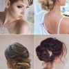 Wedding hairstyle for short hair 2024
